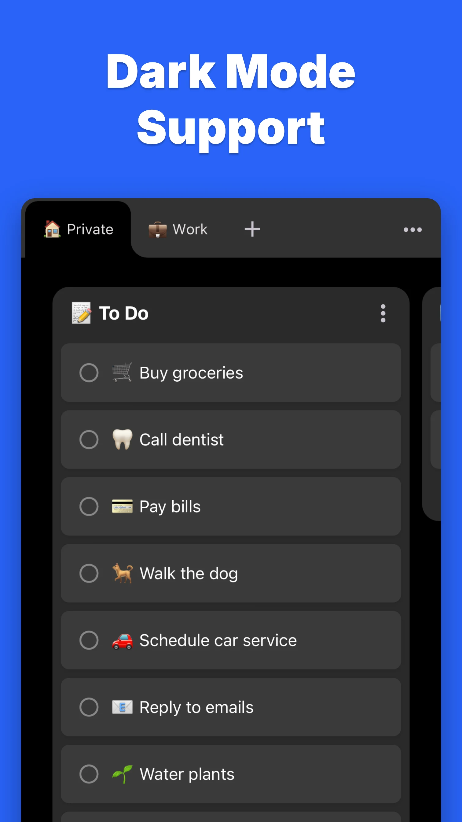 KanbanBoard - Organize tasks screenshot