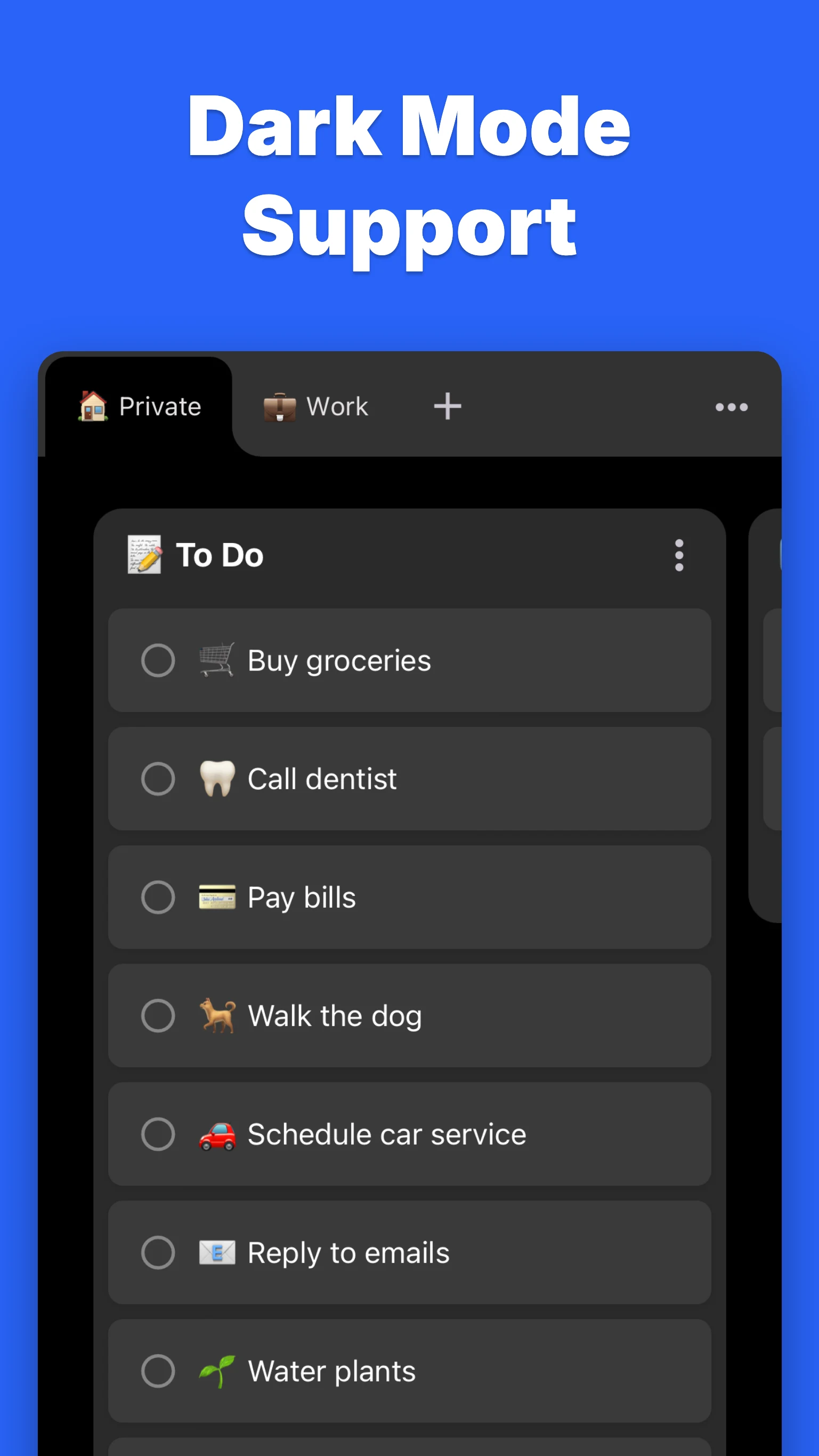 KanbanBoard - Organize tasks screenshot