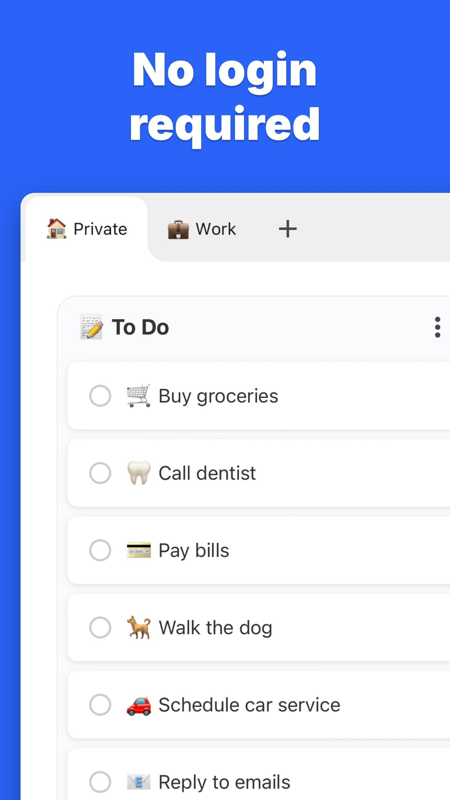 KanbanBoard - Organize tasks screenshot