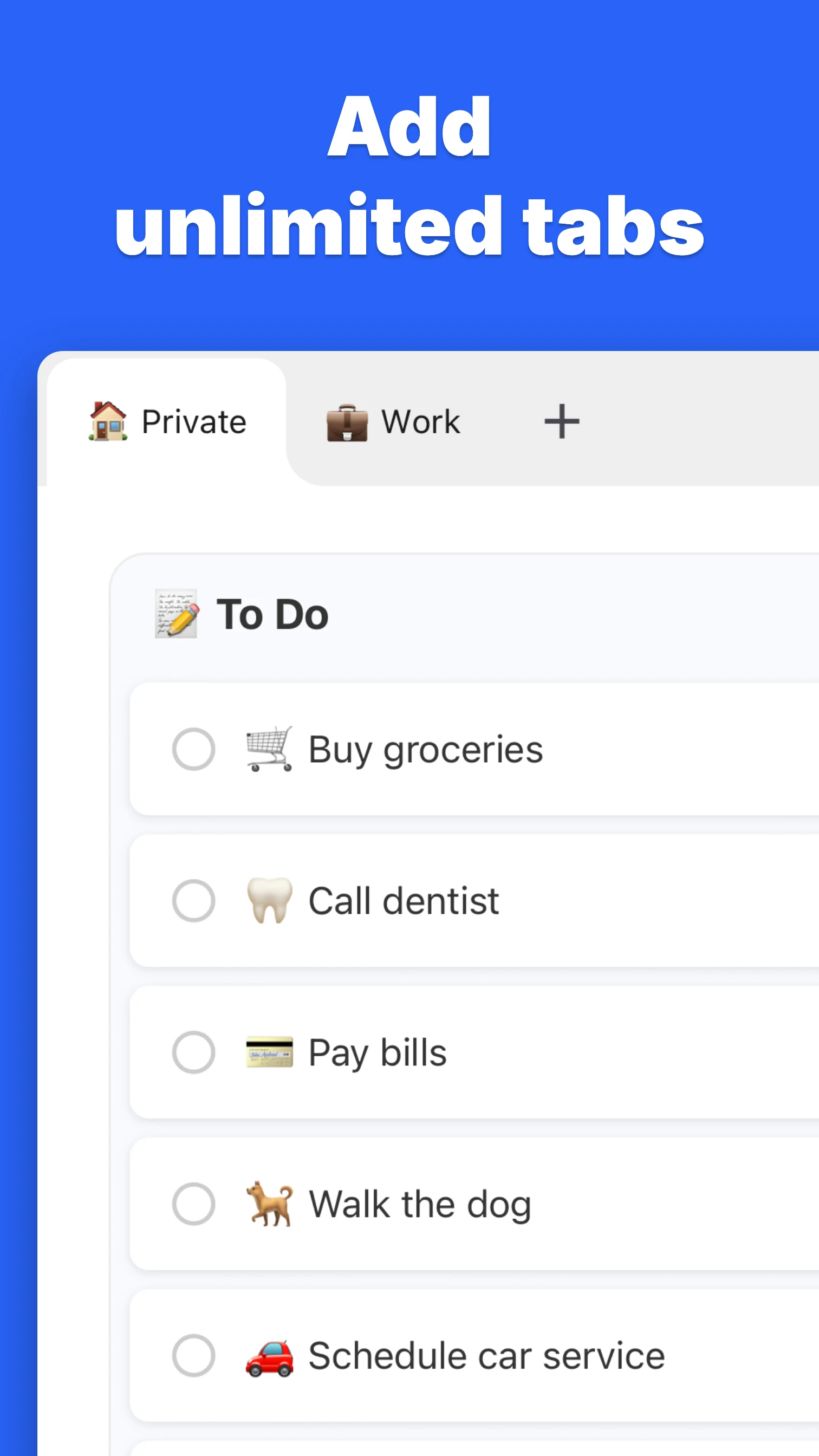 KanbanBoard - Organize tasks screenshot